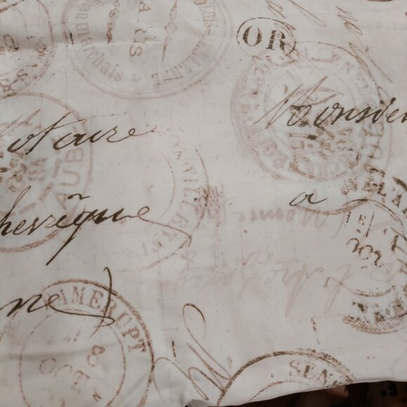 Tim Holtz Cotton Fabric - Postage Stamped - Picture 2 of 3